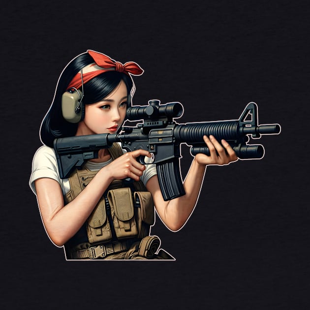 Tactical Girl by Rawlifegraphic